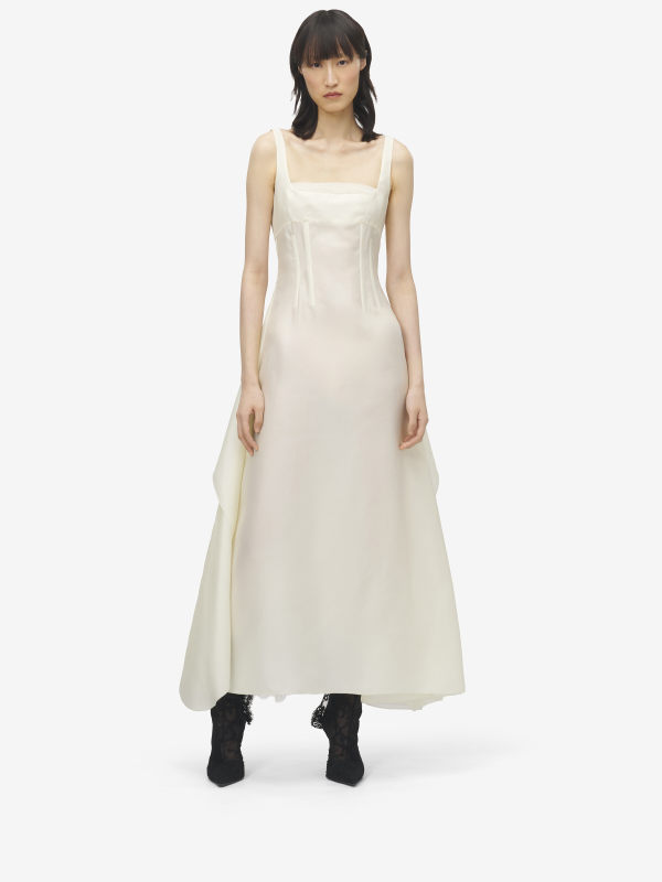 ALEXANDER MCQUEEN - Corset Evening Dress - Item 847925QBADM9019